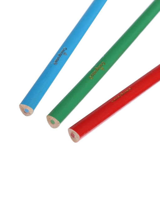 Карандаши Calligrata цветные, 12 цветов, деревянные, трёхгранные, в картонной коробке