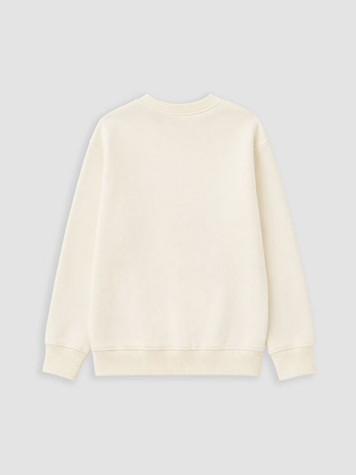 K?z ?ocuk Bask?l? Sweatshirt