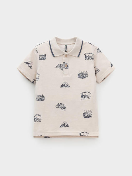 КР 302416/бежевый,лесной поход к658 джемпер-поло для мал