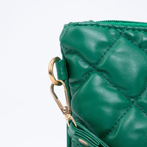 Сумка-клатч на молнии, цвет зелёный - Simaland фото 4