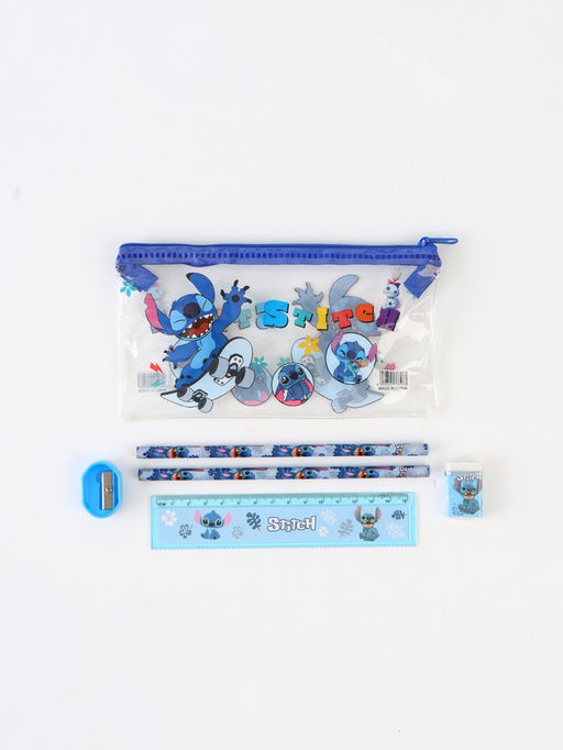 Набор 5 предметов в пенале Стич