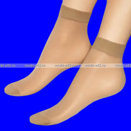 Цена за 5 пар.Dover (E.S.S.) носки капрон женские Elegante натурал