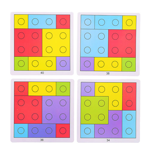 Игра развивающая Логические квадраты - Щепочка фото 4