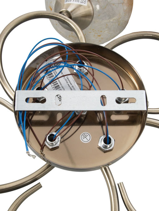 Люстра XA1213B/5, 5×60 Вт, E27, бронзовая