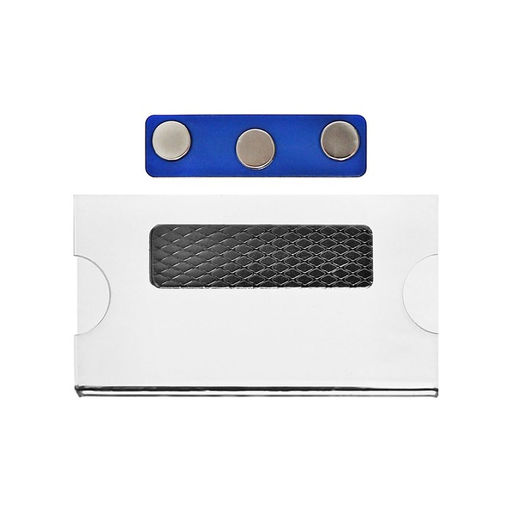 Бейдж горизонтальный, внешний 77х42 мм, внутренний 75х40 мм, на магните - Calligrata фото 3