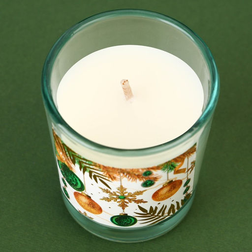 Набор новогодних свечей с аромадиффузором Волшебного Нового года, аромат белая ель - Зимнее волшебство фото 4