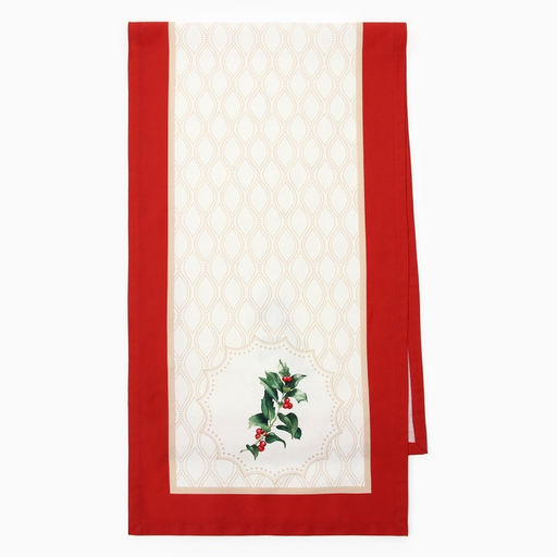 Дорожка Этель Christmas wreath« 40×149 см, 100% хлопок, саржа 190 г/м²