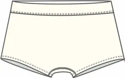 ALMANDO MELADO Трусы женские "culotte" База Цвет:молочный