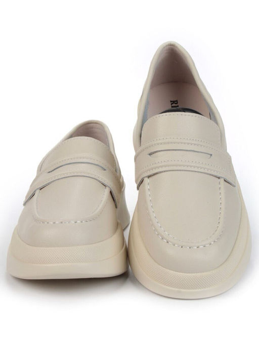 03-PDD171-2 BEIGE Полуботинки женские (натуральная кожа)