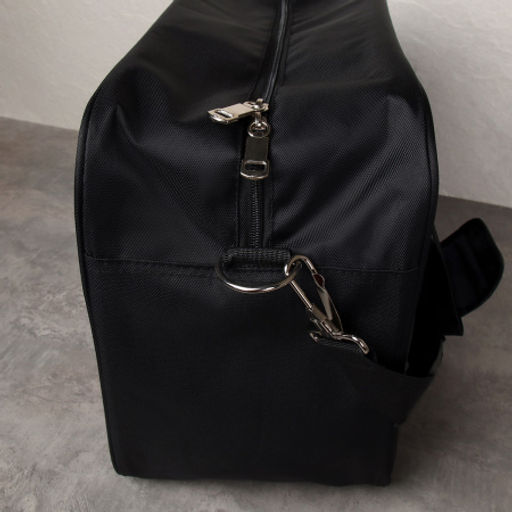 Сумка дорожная 40х22х31 см / BAG-65721/1 /уп 30/черная - ГалеонТрейд фото 4