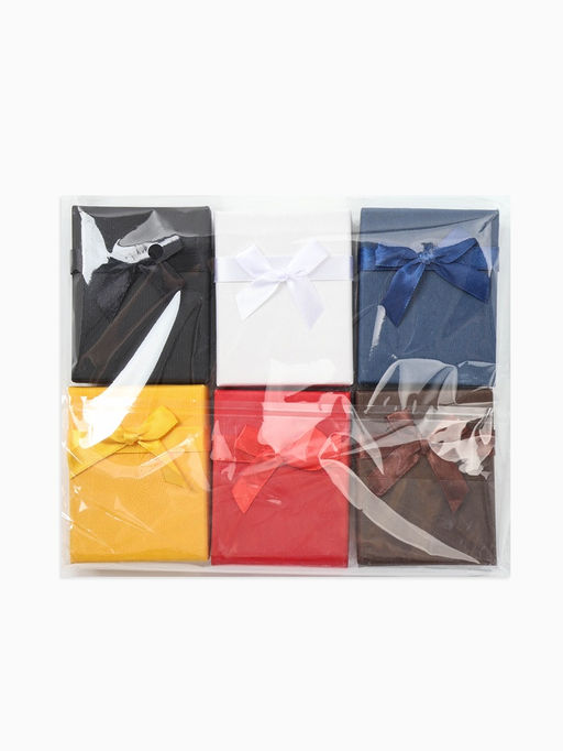 Набор коробочек подарочных 6 шт. под набор «Яркость», 9×7 см, (полезная часть 8.5×6.5 см), МИКС