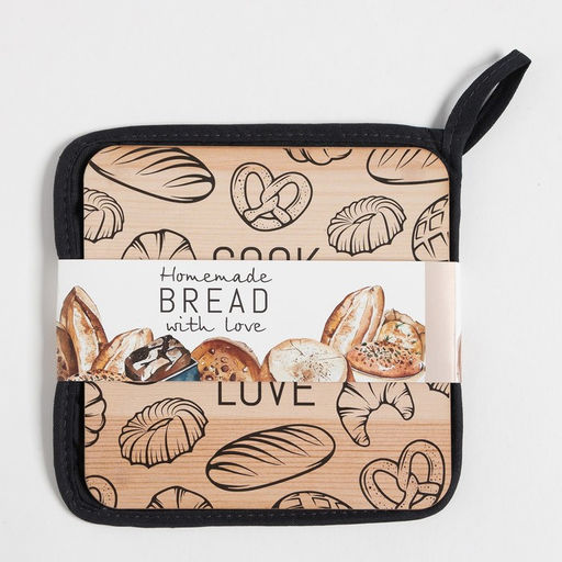 Набор кухонный Доляна Cook with love: прихватка, подставка под горячее  фото 6