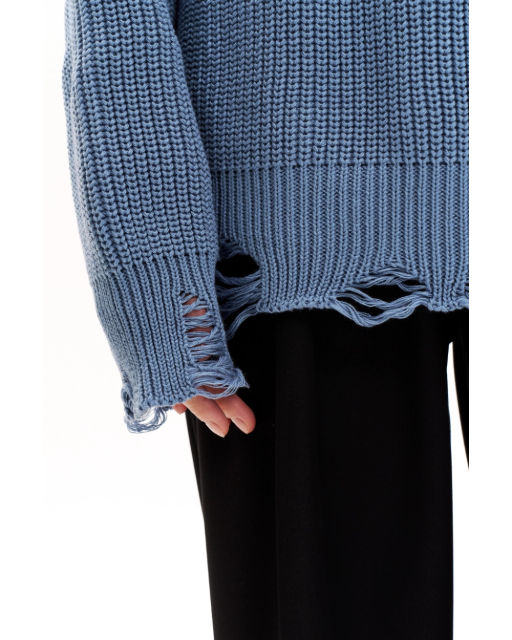 Джемпер THE VERY 2411 голубой  фото 7