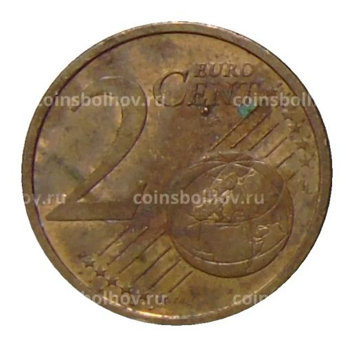 2 евроцента 2002 года D Германия