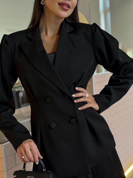 Жакет AURA 1117-170-Р черный