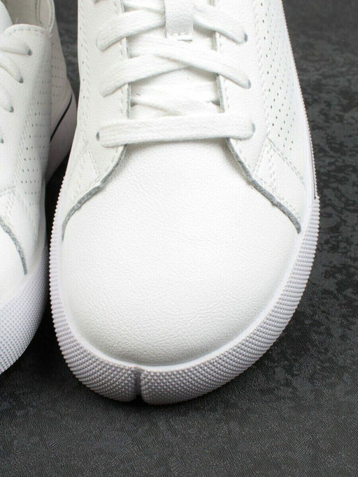 05-PDXL135-1 WHITE Кеды белые (натуральная кожа)