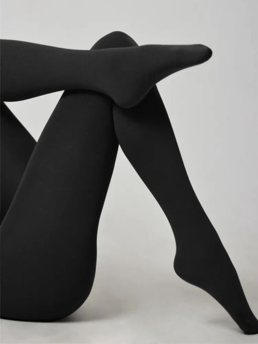 Колготки женские теплые с флисом TEATRO ICE STYLE 240 черный фото 13