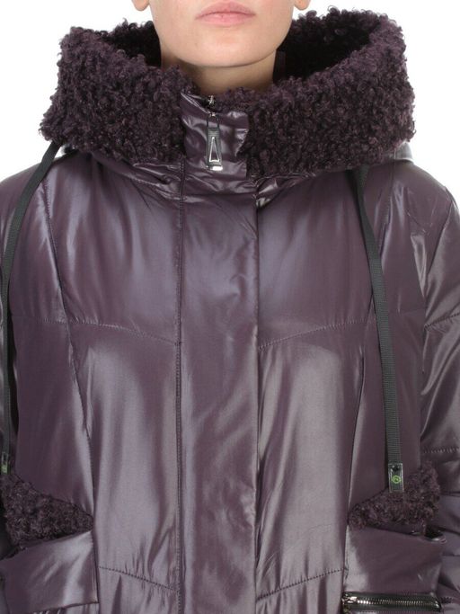 21-985 VIOLET Пальто зимнее женское AIKESDFRS (200 гр. холлофайбера) - Fashion фото 10