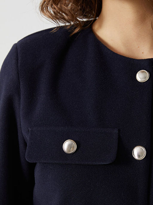 Bisiklet Yaka Kad?n Ceket