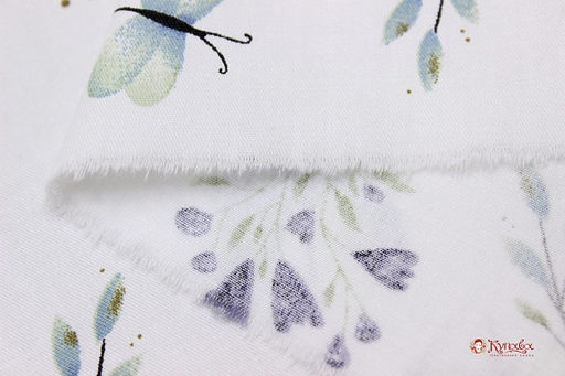 Сатин Волшебные сумерки, ш.1.61м, хлопок-100%, 120гр/м.кв - Купава фото 4