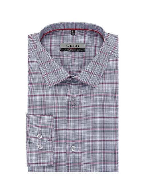 Сорочка мужская длинный рукав GREG 375/231/6043/Z/1p