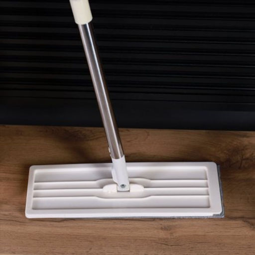 Ведро с вертикальным отжимом и шваброй Моп / S2-2 /уп 24/ бежевый - Галеонтрейд фото 2