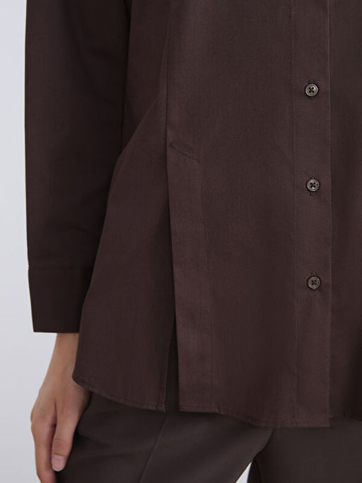 Oversize Poplin Kad?n G?mlek Tunik