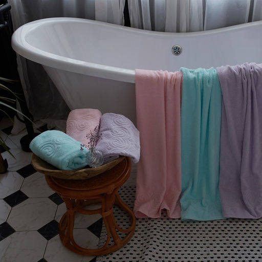 Полотенце махровое Love Life Border, 30х60 см, цвет светло-голубой, 100% хлопок, 380 гр/м2 - Lovelife фото 8