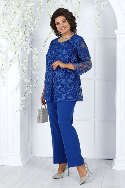 Платье Ninele 7431-Р темно-синий - Mira fashion фото 2064