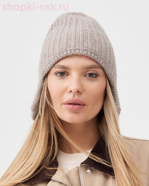 Агава пряжа Енот Ушанка женская (56-58)