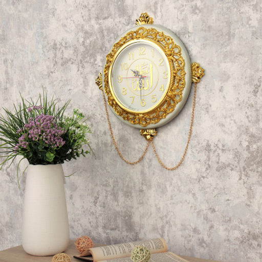 Часы Мусульманские 30 см / 3037W /уп.24/с цепочкой - Галеонтрейд фото 4