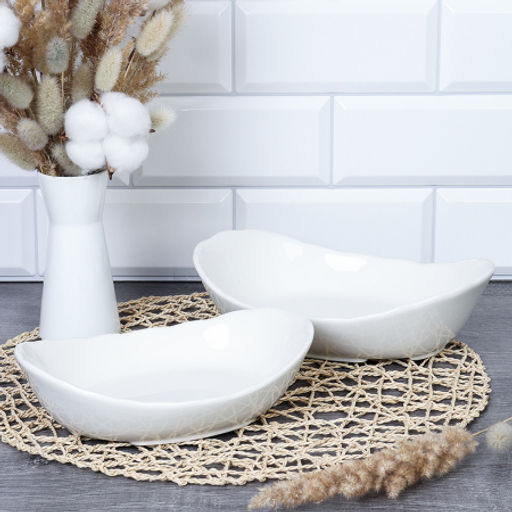 Блюдо 2 штуки на подставке 18/22 см / KT130 /уп 8/ с лотком - Галеонтрейд фото 5