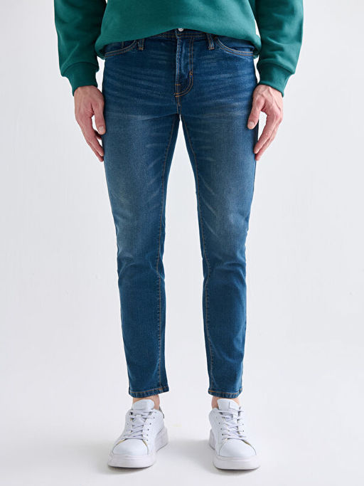 Slim Fit Erkek Jean Pantolon