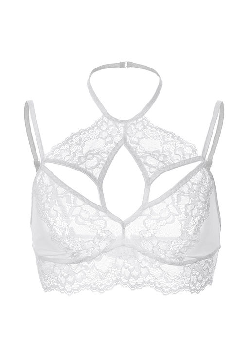 Бралетт удлиненный Erolanta Nelly, белый (42-44)  фото 6