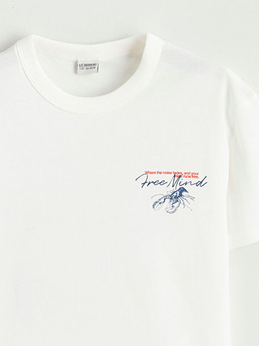 Bask?l? Erkek ?ocuk Ti??rt