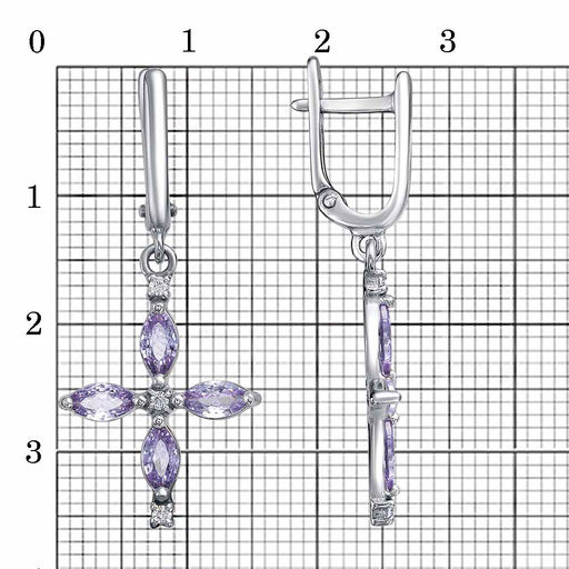 СЕРЬГИ 33815116Пл6 - Красная пресня фото 2