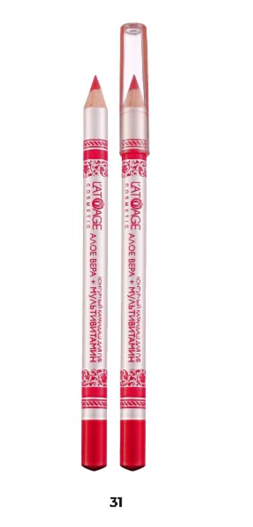 Latuage Карандаш для губ №31 морковно-перламутровый