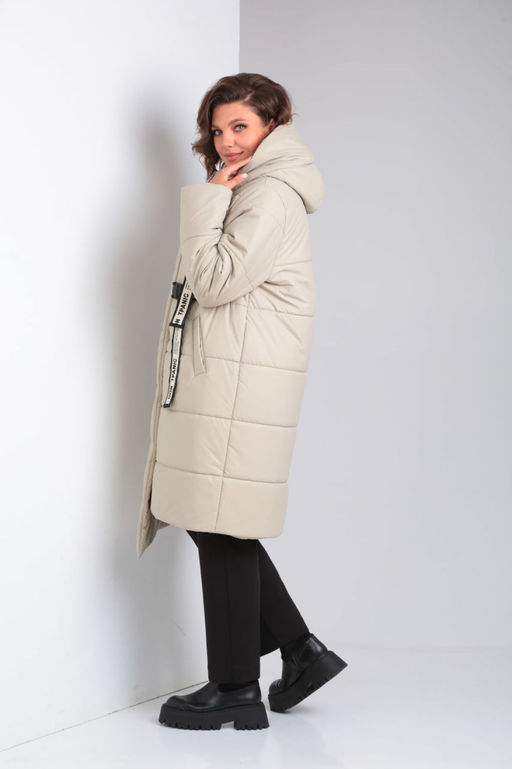 Куртка Diamant 1914-Р беж-какао фото 225