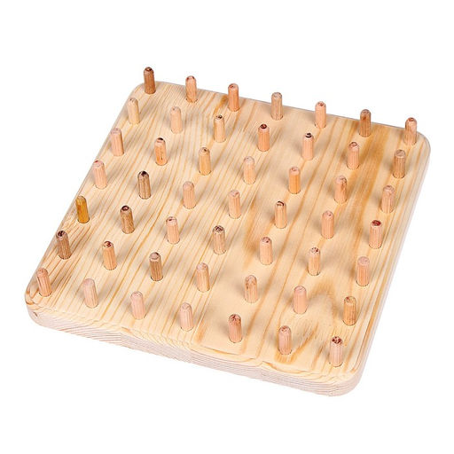 Геоборд с карточками, 23х23 см - Лесная мастерская фото 4