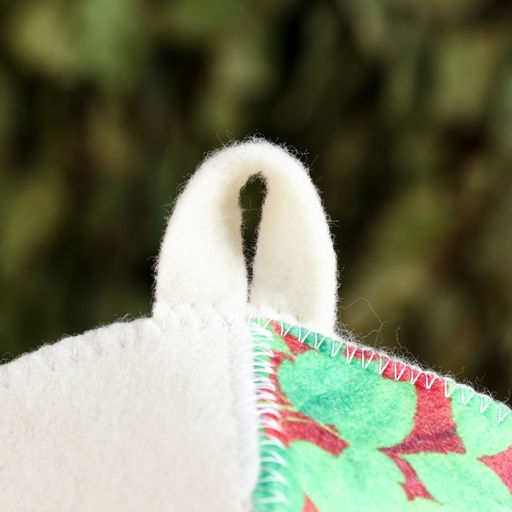 Шапка для бани и сауны «Парюсь по - царски», полиэфир 70%, шерсть 30%, «Добропаровъ»