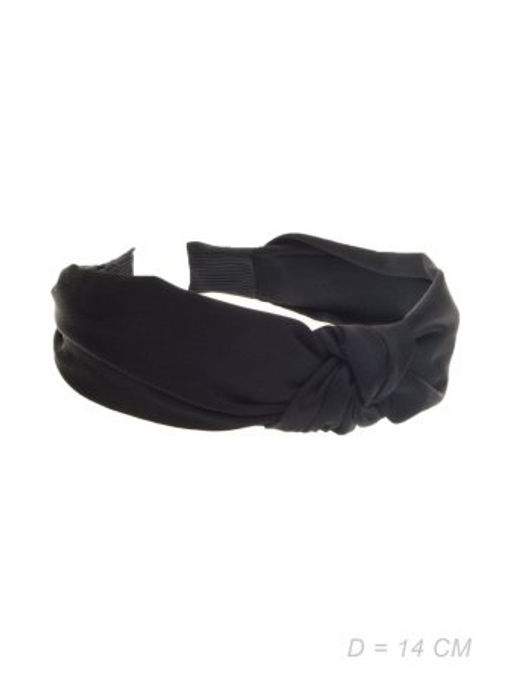 Ободок для волос ткань / GTS-12 /уп.12/черный - Галеонтрейд фото 3