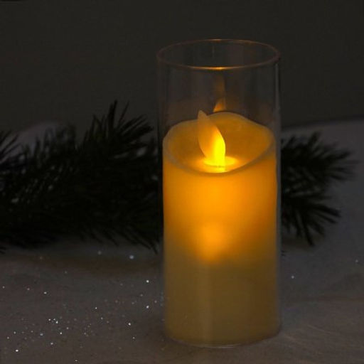 Свеча светодиодная подвижный фитиль 12 см / VFR-23 /уп 12/288/ - Галеонтрейд фото 2