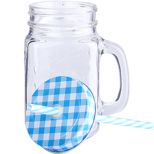 CL-7025D Кружка CALVE с крышкой и труб 400мл(х48) - Mayer&boch фото 3