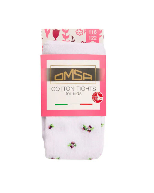 OMSA kids Collant 12Р43-2 с рисунком (розочки) - rosa chiaro  фото 22