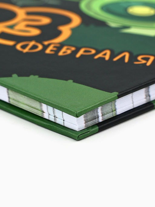 Блокнот на замочке А6, 50 листов в твердой обложке 23 февраля. День защитника котечества - Artfox фото 3