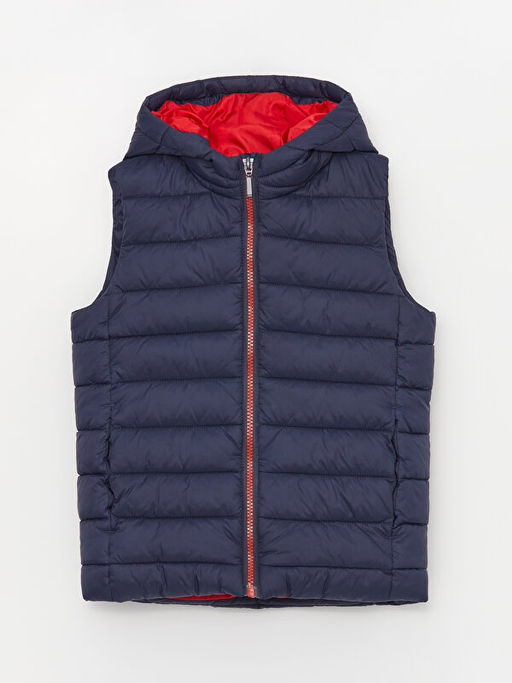 Kap??onlu Erkek ?ocuk ?i?me Yelek