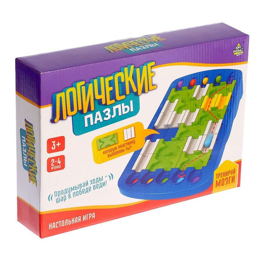 Настольная игра на логику Логические пазлы - Лас играс kids фото 14