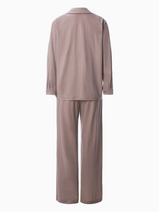 Костюм женский (рубашка, брюки, топ) KAFTAN Base, размер 42, кофейный