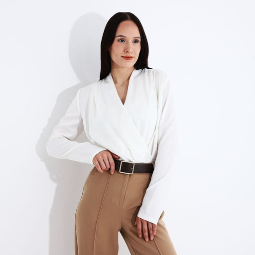 Ремень женский, ширина 4 см, пряжка металл, цвет коричневый - Simaland фото 3