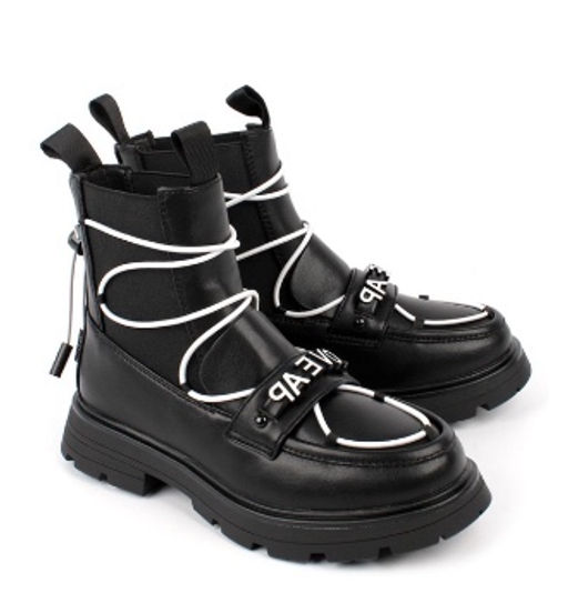 AL 5026 Ботинки детские, черный - Antilopa фото 6